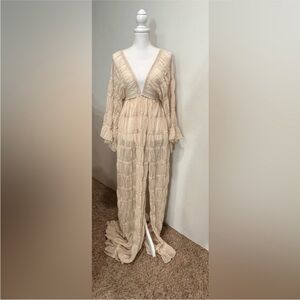 Tulle Boho Dress for Maternity Shoot/Baby Shower